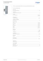 Datasheet for Hager R3036VERZ, EAN: 4012740890168