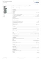 Datasheet for Hager EHN010, EAN: 3250617201056