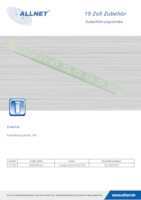 Datasheet for Allnet ALL-S0002187, EAN: 4038816054296