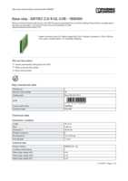 Datenblatt zu Phoenix Contact 1850495, EAN: 4017918102920