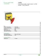 Datasheet for Schneider Electric 31052, EAN: 3303430310525