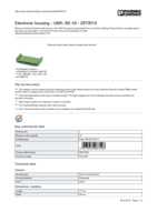 Datenblatt zu Phoenix Contact 2970015, EAN: 4017918087548