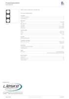 Datasheet for Berker 918192515, EAN: 4011334239673