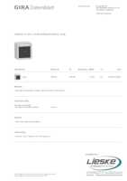 Datenblatt zu Gira 315630, EAN: 4010337124078