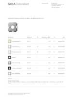 Datenblatt zu Gira 027226, EAN: 4010337272267