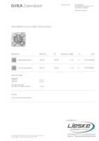 Datenblatt zu Gira 387000, EAN: 4010337064596