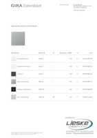 Datasheet for Gira 349026, EAN: 4010337066729