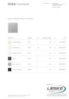 Datasheet for Gira 367826, EAN: 4010337042372