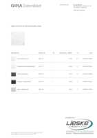 Datenblatt zu Gira 367370, EAN: 4010337119609