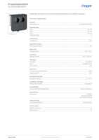 Datasheet for Hager SL200559009011, EAN: 4012740894371
