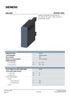 Datasheet for Siemens 3RT29161CD00, EAN: 4011209740044