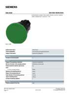 Datasheet for Siemens 3SU10001BD400AA0, EAN: 4011209956315