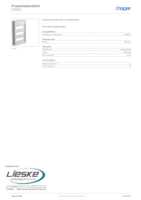 Datasheet for Hager VZ203, EAN: 3250616662032
