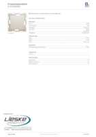 Datasheet for Berker 6710098982, EAN: 4011334284994
