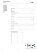 Datasheet for Hager FZ035N, EAN: 3250612776832