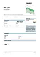 Datasheet for Phoenix Contact 2726337, EAN: 4017918162887