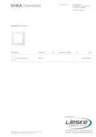Datenblatt zu Gira 2648112, EAN: 4010337463573