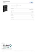 Datasheet for Hager VZ536, EAN: 3250616666344