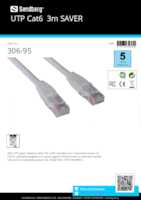 Datasheet for Sandberg 306-95, EAN: 5705730306952
