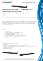 Datasheet for Intellinet 711449, EAN: 0766623711449