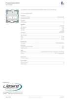 Datasheet for Berker 14721909, EAN: 4011334321705
