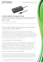Datasheet for Manhattan 180887, EAN: 0766623180887