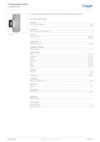 Datasheet for Hager L6926VERZ, EAN: 4012740184267