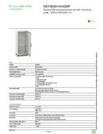 Datasheet for Schneider Electric NSYSM2016402DP, EAN: 3606485120430