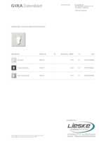 Datenblatt zu Gira 066466, EAN: 4010337664666