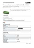 Datenblatt zu Phoenix Contact 1803688, EAN: 4017918045999