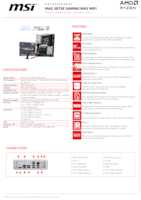 Datasheet for MSI 7E86-001R, EAN: 4711377407199
