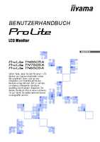 Datenblatt zu Iiyama TN8605A-B1AG, EAN: 4948570127085