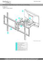 Datasheet for Startech.com 100AP1-TV-WALL-MOUNT, EAN: 0065030920056
