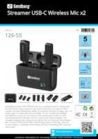 Datasheet for Sandberg 126-55, EAN: 5705730126550