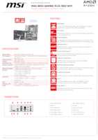 Datasheet for MSI 7E56-030R, EAN: 4711377410465