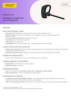 Datasheet for Jabra 5131-119, EAN: 5706991035766