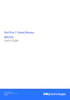 Datasheet for DELL MS726-EMEA, EAN: 5397321025092