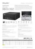 Datenblatt zu Shuttle XB860G2, EAN: 0887993008134