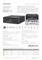 Datenblatt zu Shuttle XH810, EAN: 0887993008110