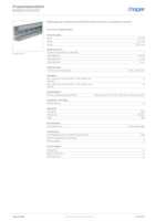 Datenblatt zu Hager BRS851701VERZ, EAN: 4012740215763