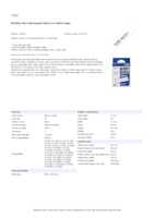 Datasheet for Brother TZN231, EAN: 4977766691833