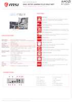 Datasheet for MSI 7E70-016R, EAN: 4711377406727