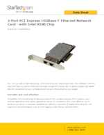 Datasheet for Startech.com ST20000SPEXI, EAN: 0065030860598