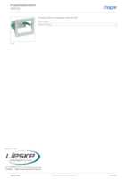 Datasheet for Hager SM002, EAN: 3250615630025