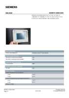 Datasheet for Siemens 6AV65741AE004AX0, EAN: 4025515068327