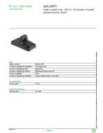 Datenblatt zu Schneider Electric XACA971, EAN: 3389110645224