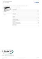 Datenblatt zu Hager M-BBB13560, EAN: 7611919207942