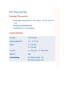 Datasheet for EVOMEX Phase 190, EAN: 4260215690014