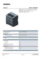 Datenblatt zu Siemens 6ES72111BE400XB0, EAN: 4047623402695