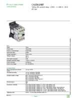 Datenblatt zu Schneider Electric CA2SK20B7, EAN: 3389110564143